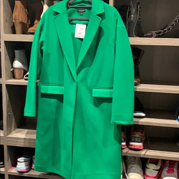 Green coat - Picture 2 of 2